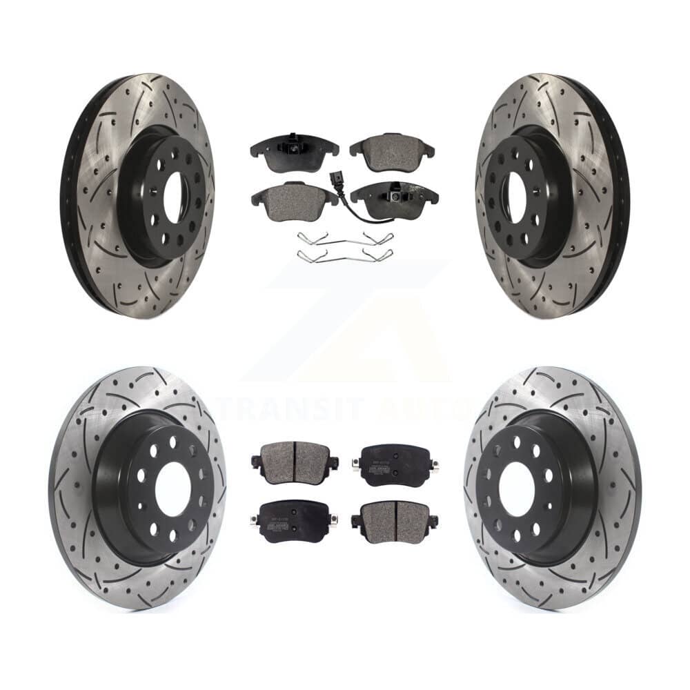 Transit Auto - KDF-100573 - Front and Rear Disc Brake Kits