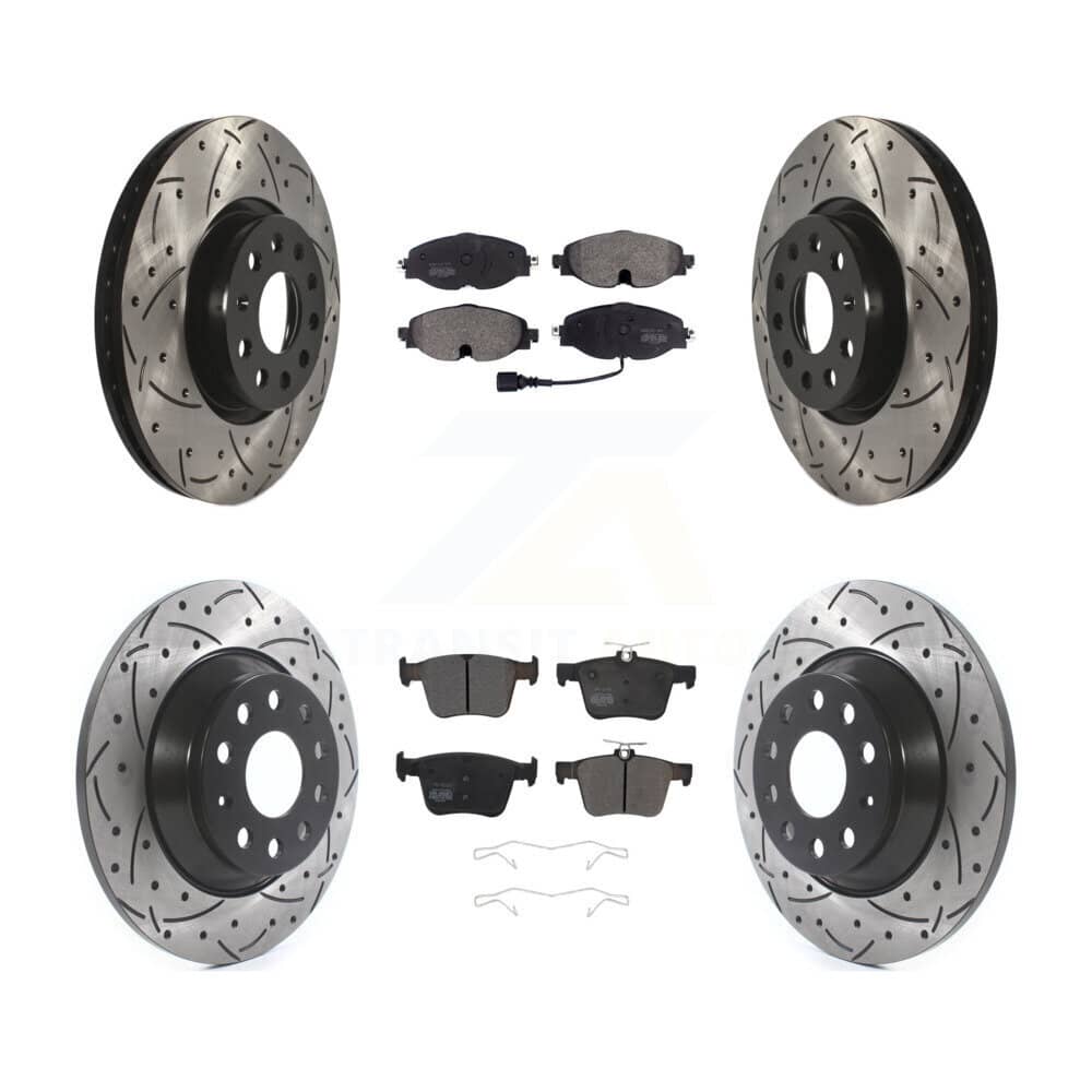 Transit Auto - KDF-100577 - Front and Rear Disc Brake Kits