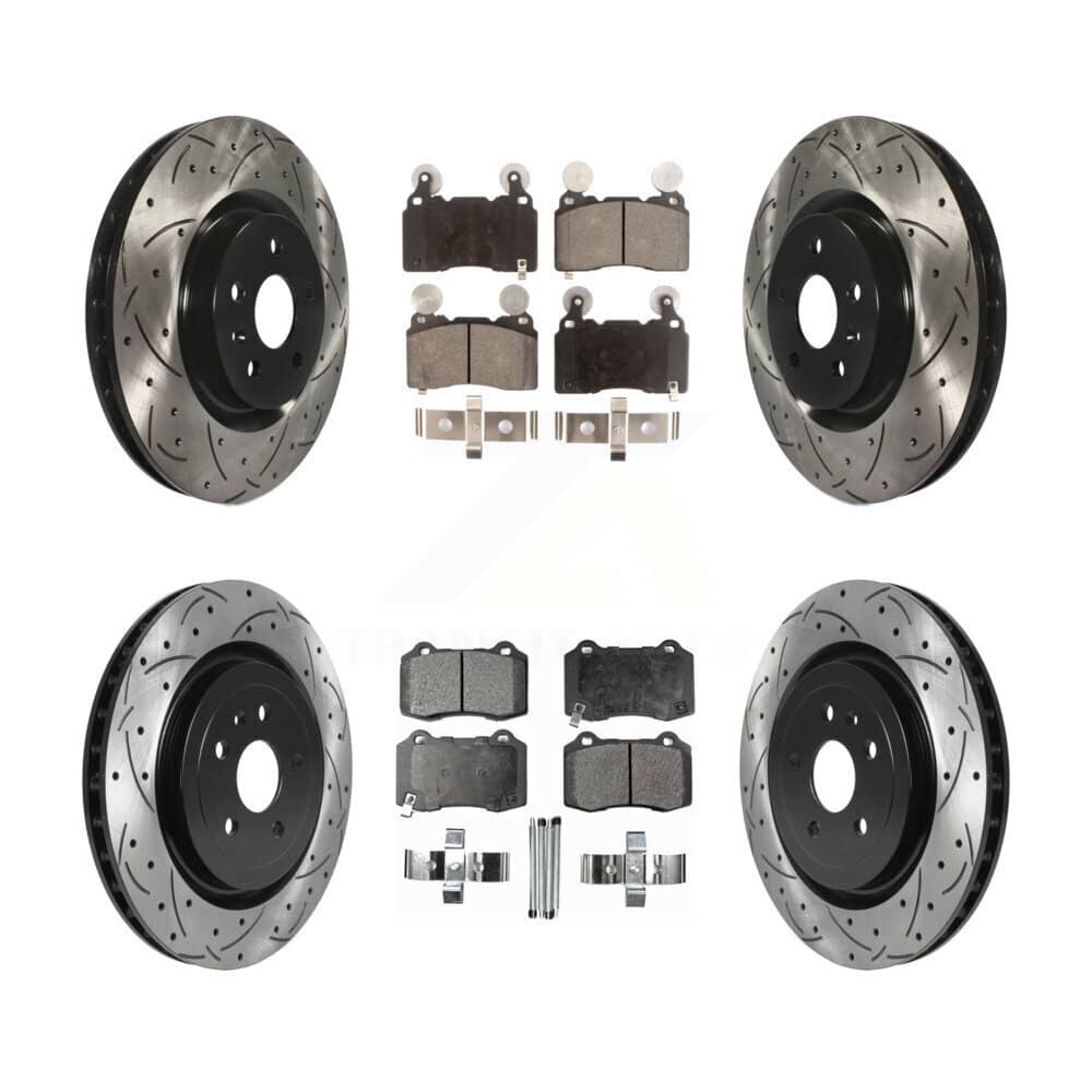 Transit Auto - KDF-100643 - Front and Rear Disc Brake Kits