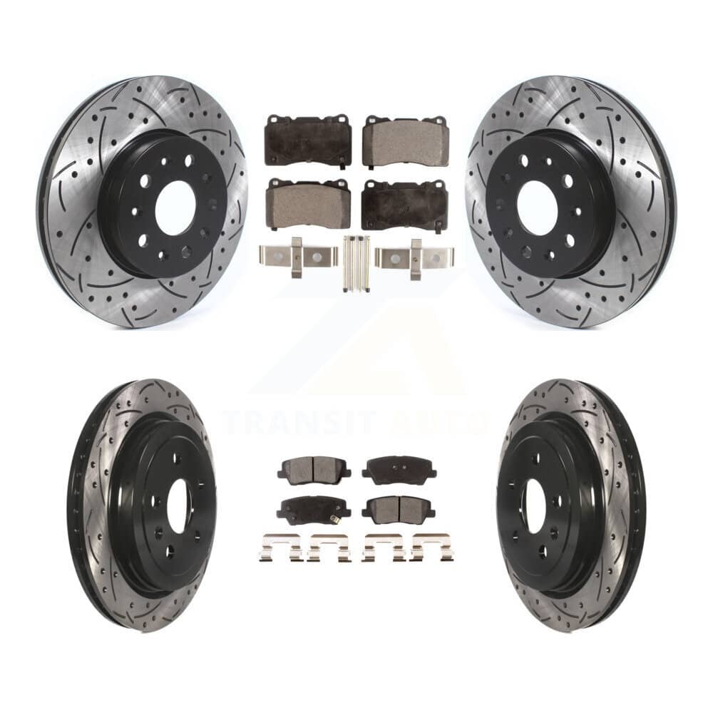 Transit Auto - KDF-100647 - Front and Rear Disc Brake Kits
