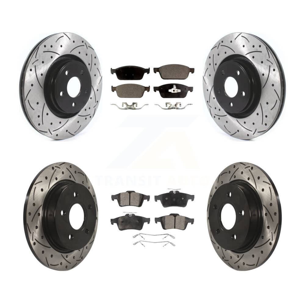 Transit Auto - KDF-100654 - Front and Rear Disc Brake Kits