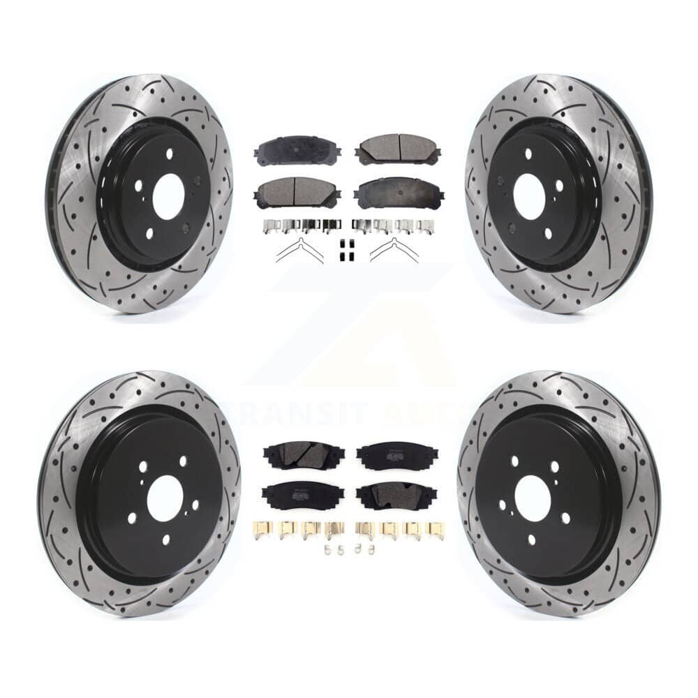 Transit Auto - KDF-100678 - Front and Rear Disc Brake Kits