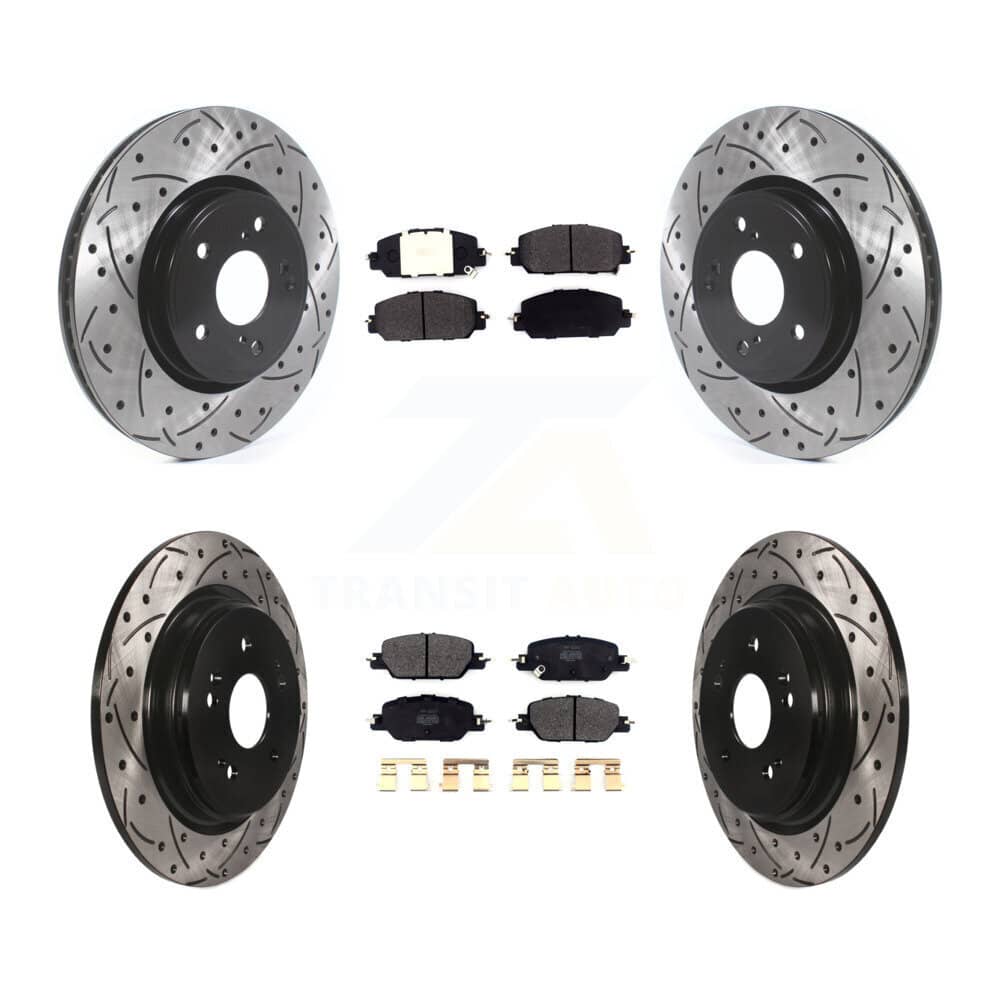 Transit Auto - KDF-100684 - Front and Rear Disc Brake Kits