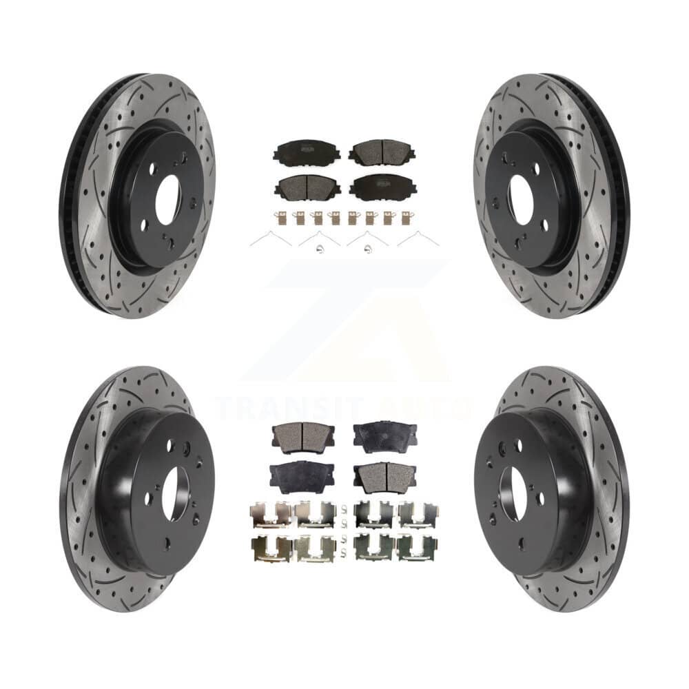 Transit Auto - KDF-100686 - Front and Rear Disc Brake Kits