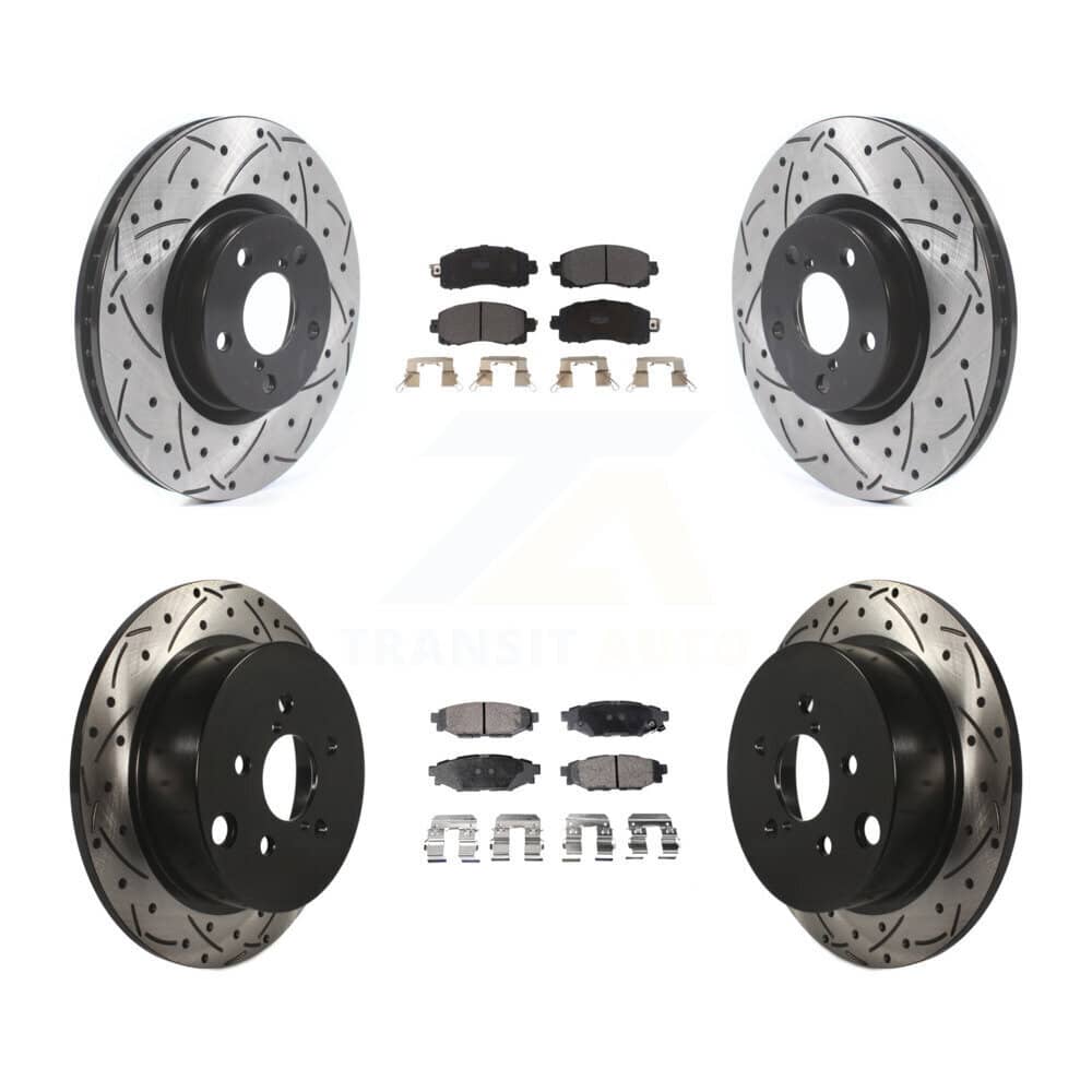 Transit Auto - KDF-100689 - Front and Rear Disc Brake Kits