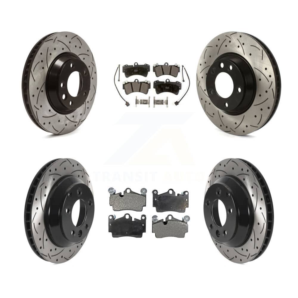 Transit Auto - KDF-100730 - Front and Rear Disc Brake Kits