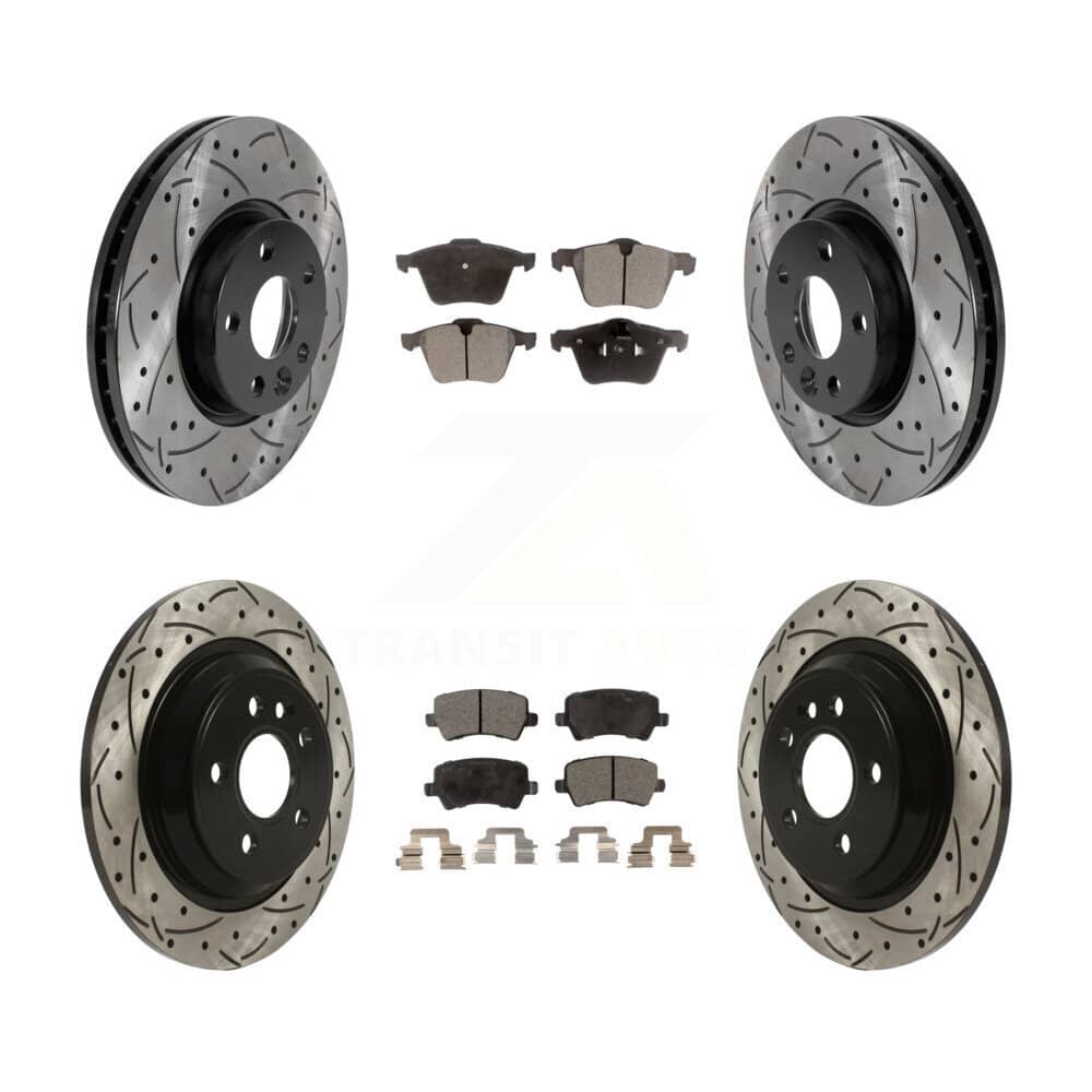 Transit Auto - KDF-100829 - Front and Rear Disc Brake Kits