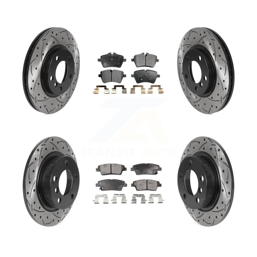 Transit Auto - KDF-100851 - Front and Rear Disc Brake Kits