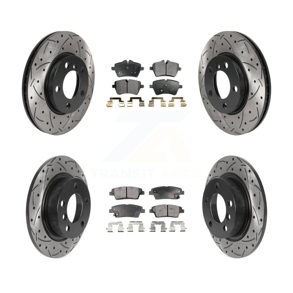 Transit Auto - KDF-100853 - Front and Rear Disc Brake Kits