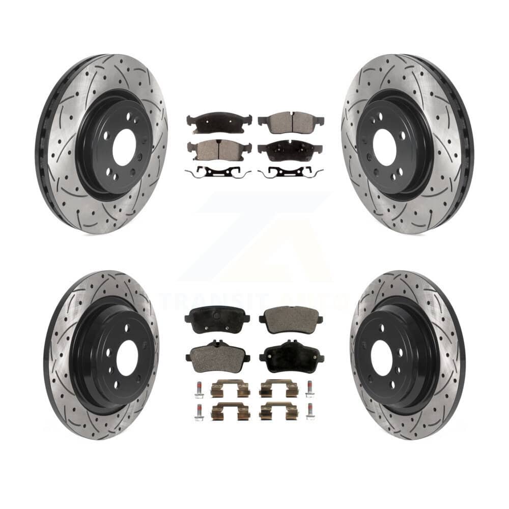 Transit Auto - KDF-100856 - Front and Rear Disc Brake Kits