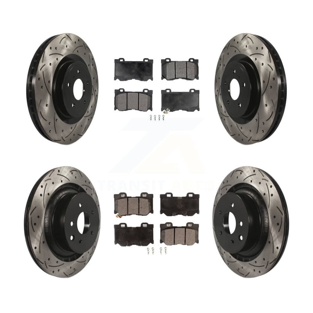 Transit Auto - KDF-100960 - Front and Rear Disc Brake Kits