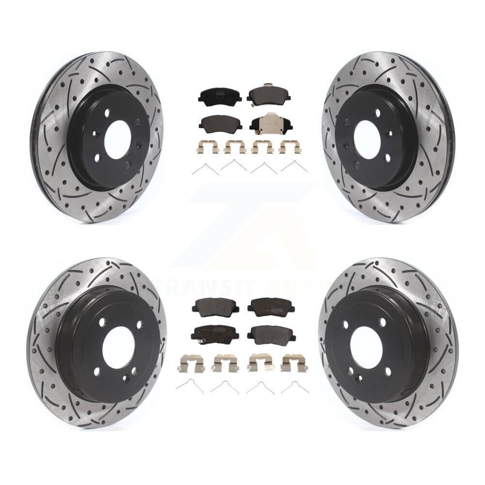 Transit Auto - KDF-101005 - Front and Rear Disc Brake Kits