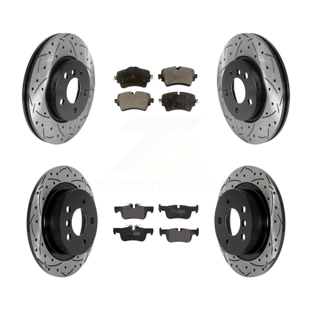 Transit Auto - KDF-101025 - Front and Rear Disc Brake Kits