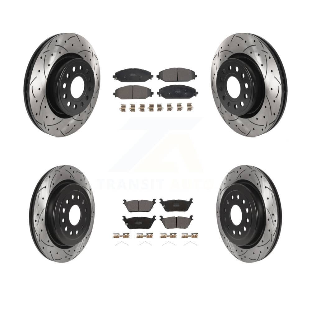 Transit Auto - KDF-101045 - Front and Rear Disc Brake Kits