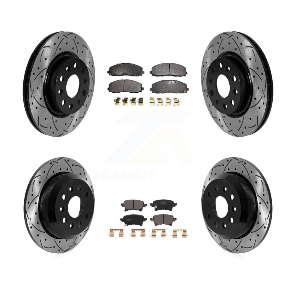 Transit Auto - KDF-101100 - Front and Rear Disc Brake Kits