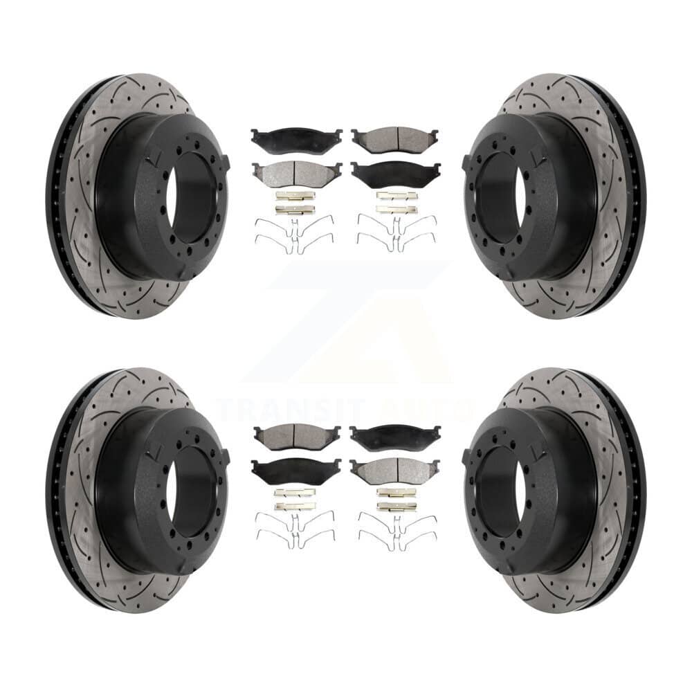 Transit Auto - KDF-101161 - Front and Rear Disc Brake Kits