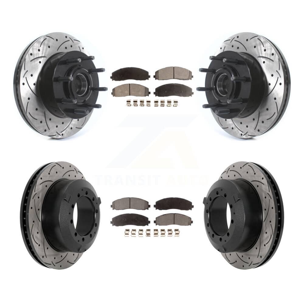 Transit Auto - KDF-101174 - Front and Rear Disc Brake Kits