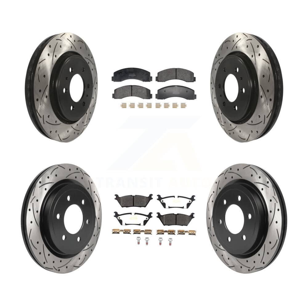 Transit Auto - KDF-101193 - Front and Rear Disc Brake Kits