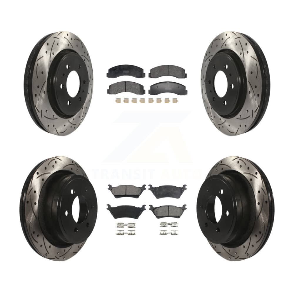 Transit Auto - KDF-101194 - Front and Rear Disc Brake Kits