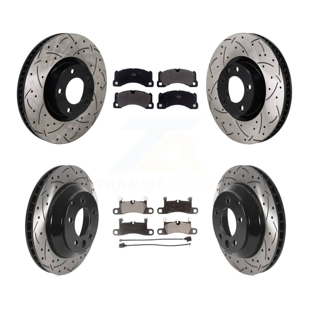 Transit Auto - KDF-101232 - Front and Rear Disc Brake Kits