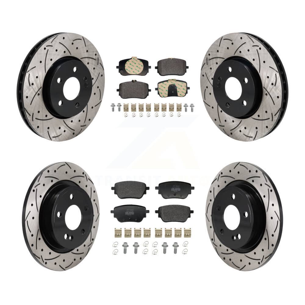 Transit Auto - KDF-101289 - Front and Rear Disc Brake Kits