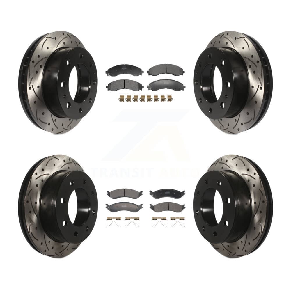Transit Auto - KDF-101296 - Front and Rear Disc Brake Kits