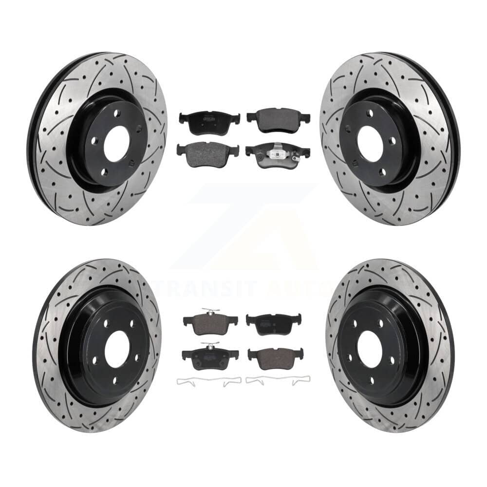 Transit Auto - KDF-101301 - Front and Rear Disc Brake Kits