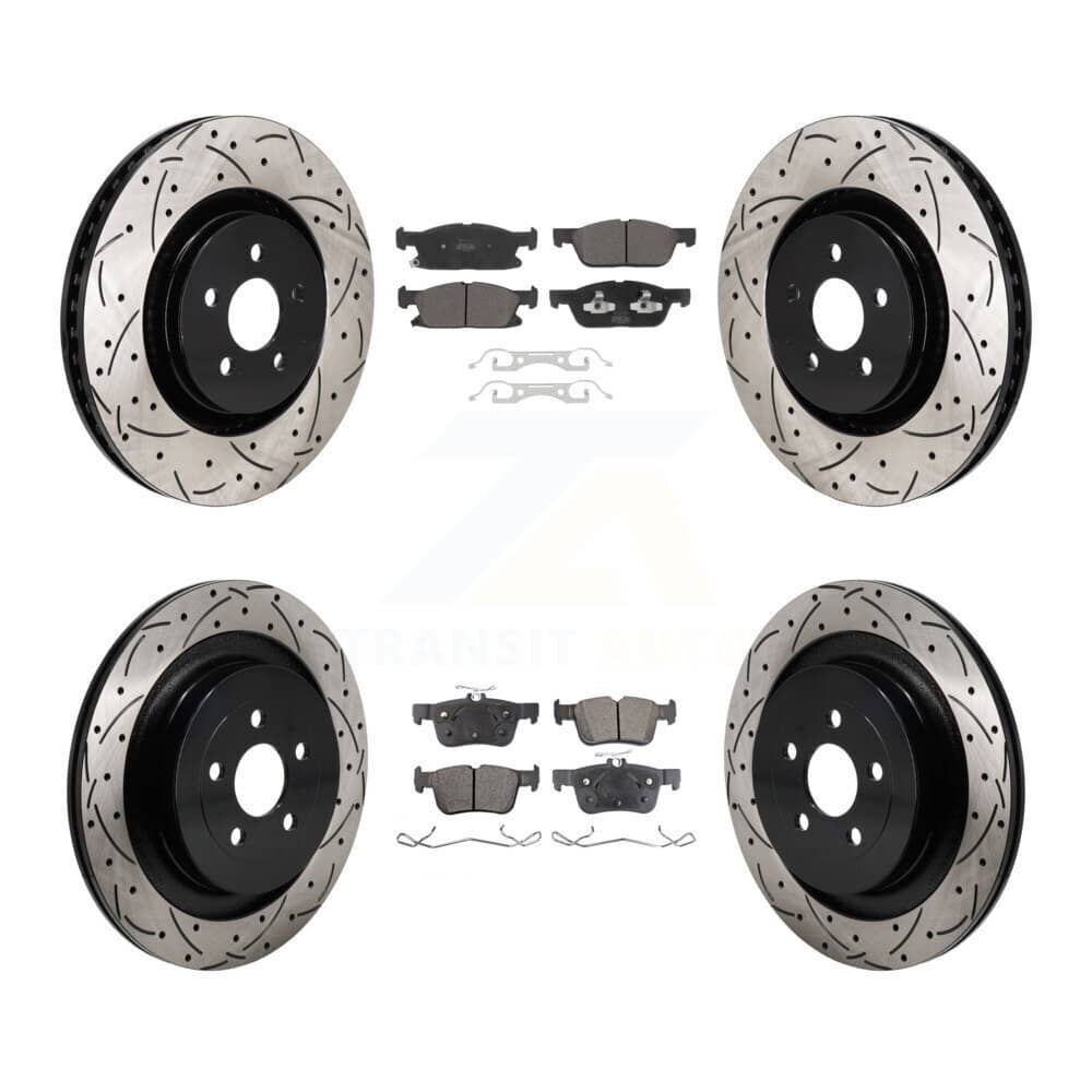 Transit Auto - KDF-101302 - Front and Rear Disc Brake Kits