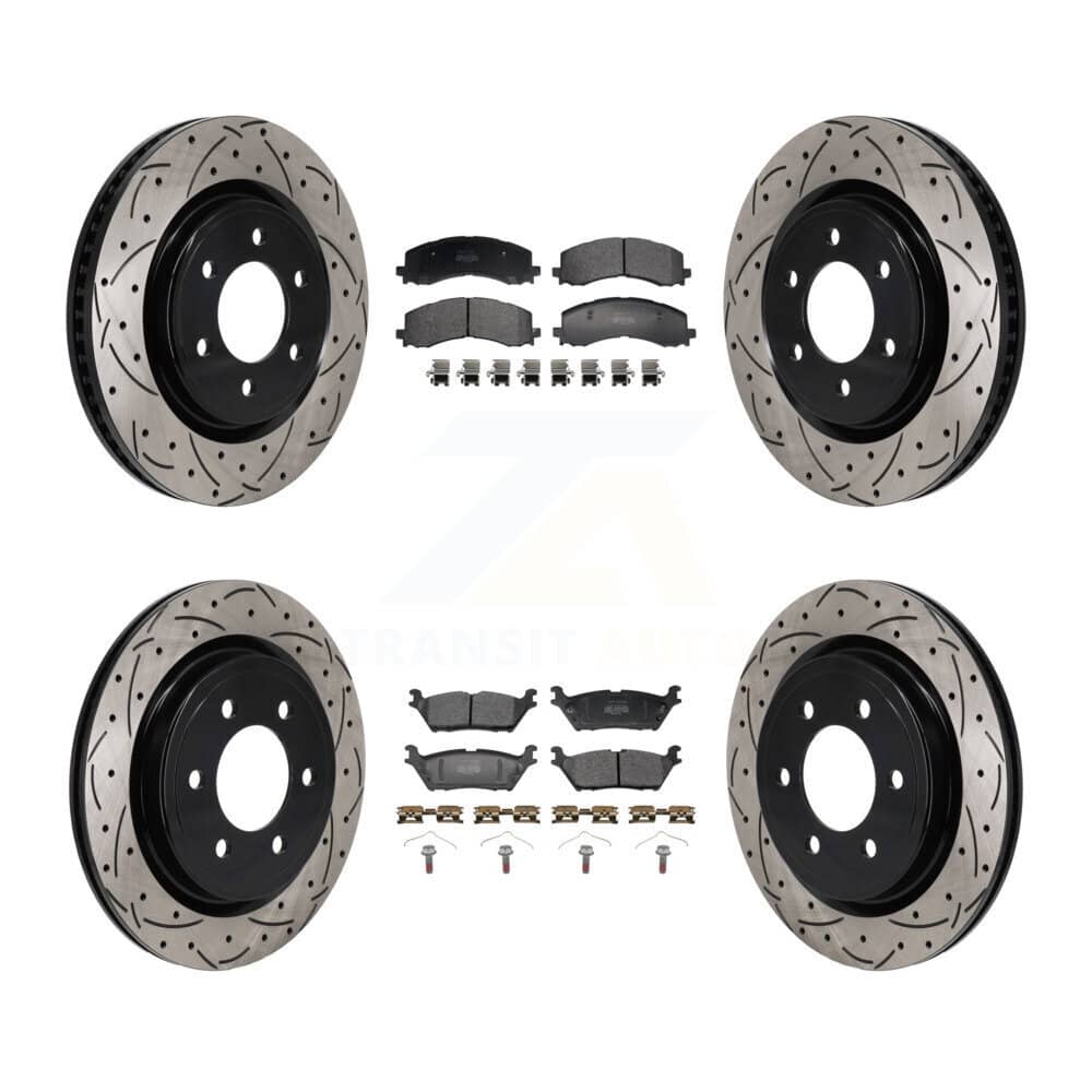 Transit Auto - KDF-101305 - Front and Rear Disc Brake Kits