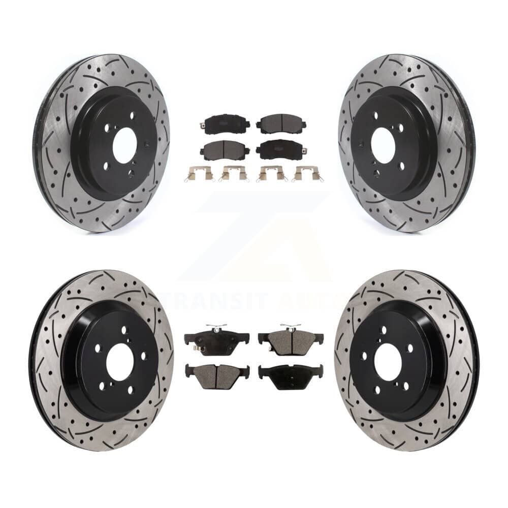 Transit Auto - KDF-101323 - Front and Rear Disc Brake Kits