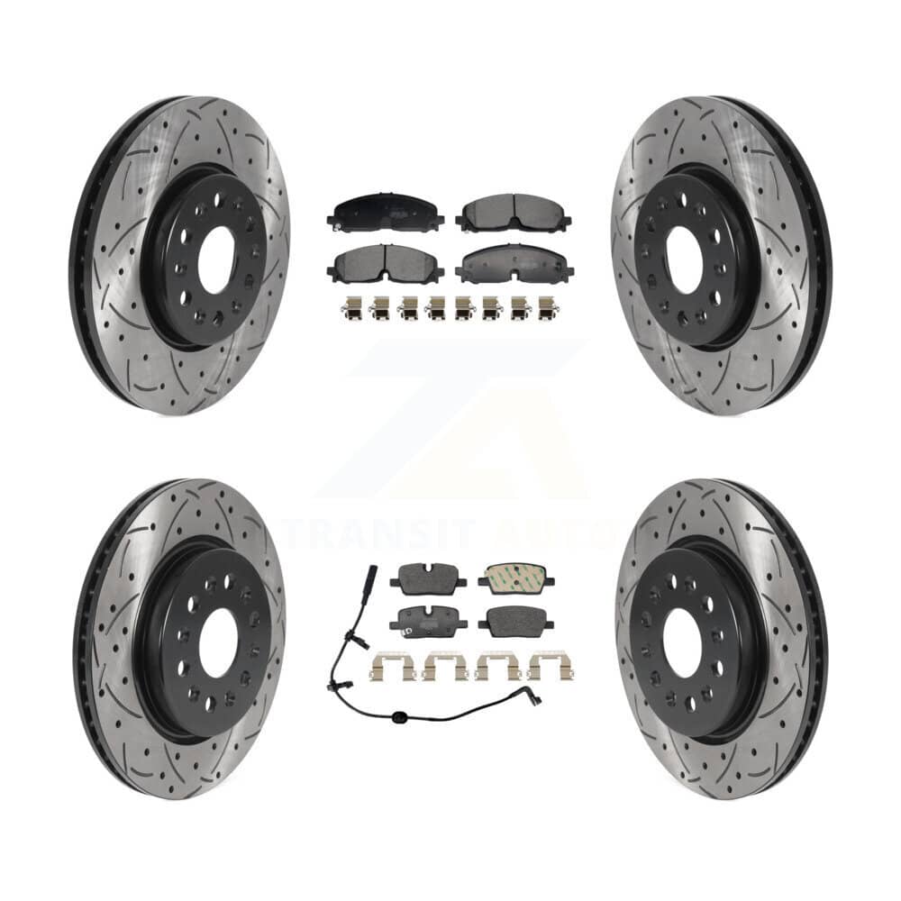 Transit Auto - KDF-101330 - Front and Rear Disc Brake Kits