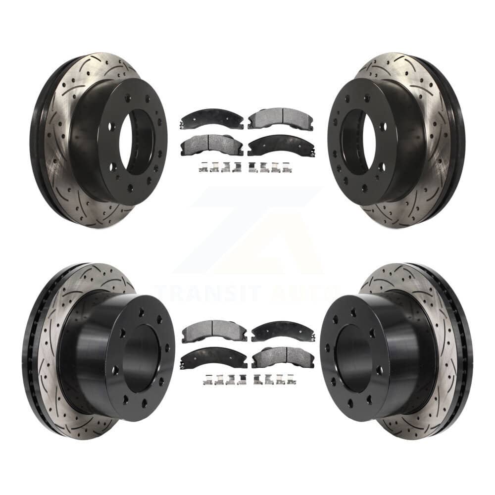 Transit Auto - KDF-101333 - Front and Rear Disc Brake Kits