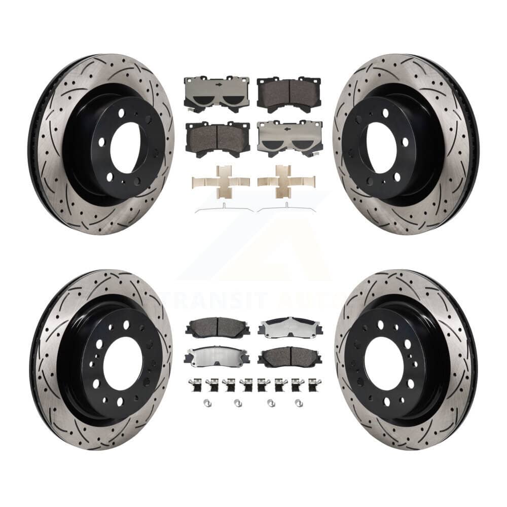 Transit Auto - KDF-101336 - Front and Rear Disc Brake Kits