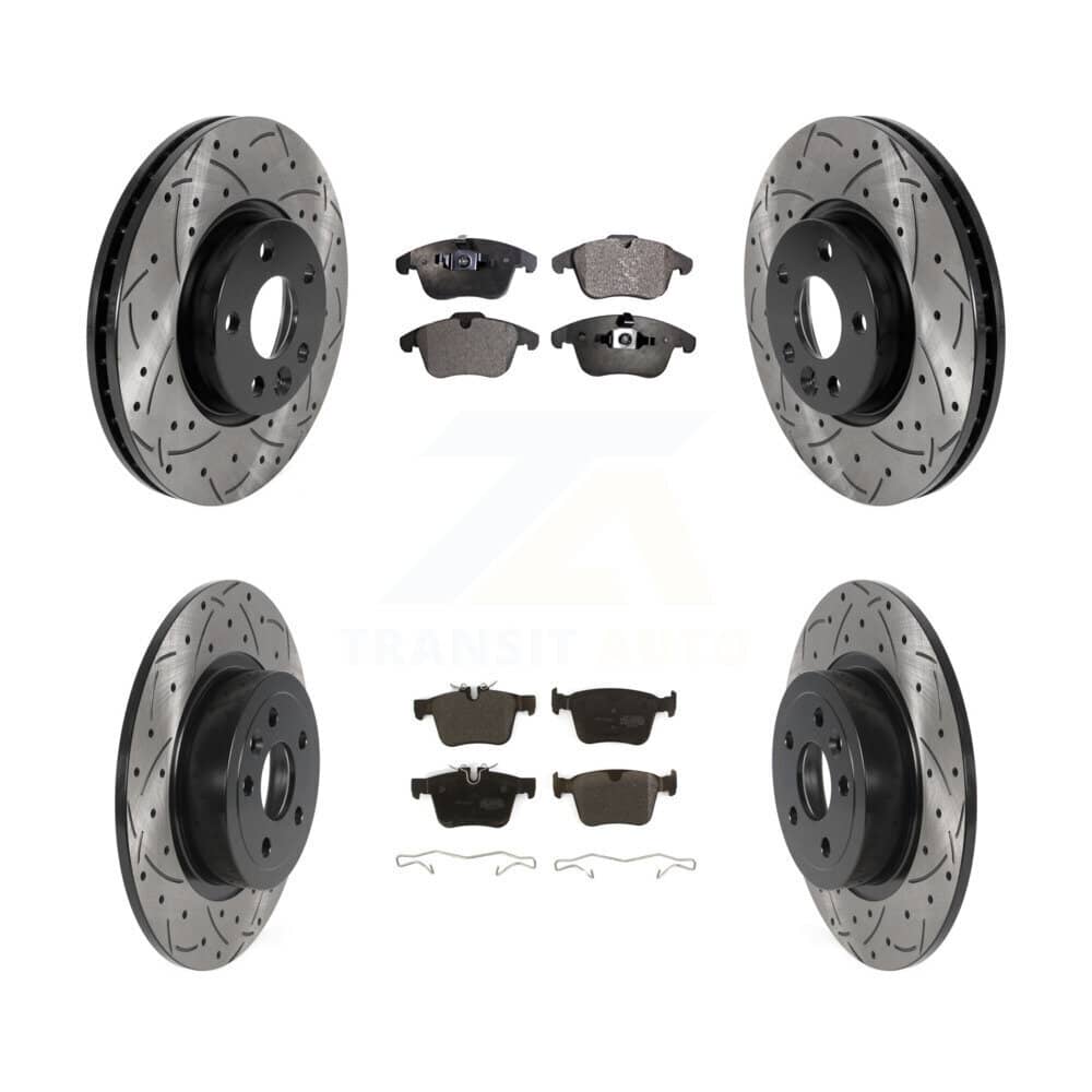 Transit Auto - KDF-101389 - Front and Rear Disc Brake Kits