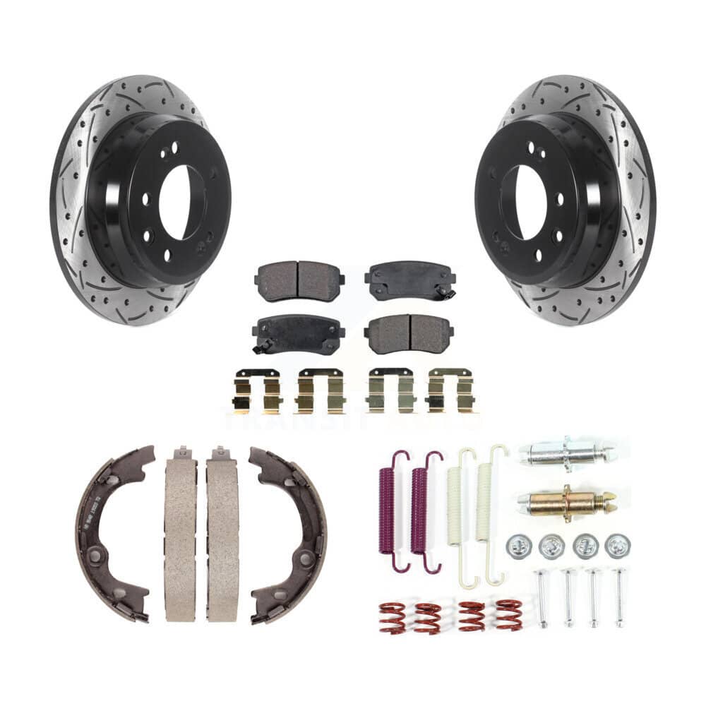 Transit Auto - KDF-101658 - Rear Disc Brake Kits