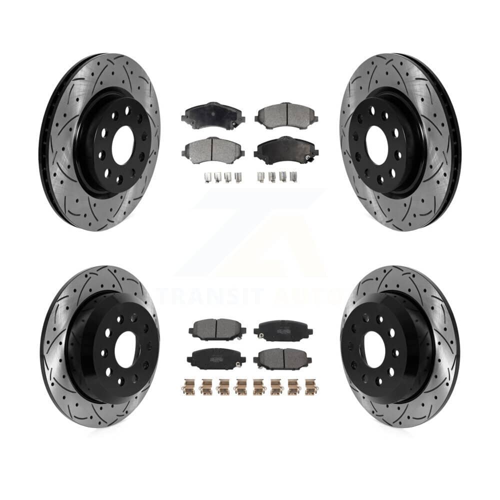 Transit Auto - KDF-101763 - Front and Rear Disc Brake Kits