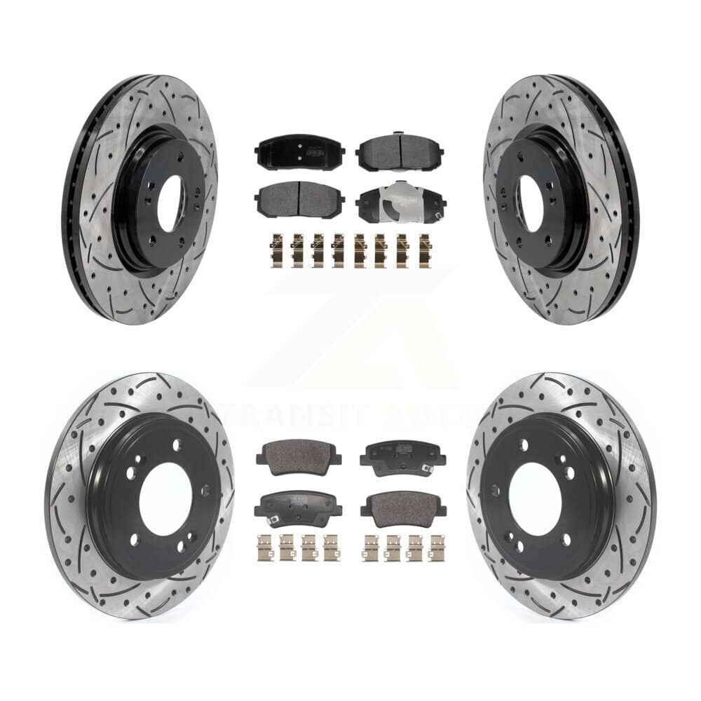 Transit Auto - KDF-101765 - Front and Rear Disc Brake Kits