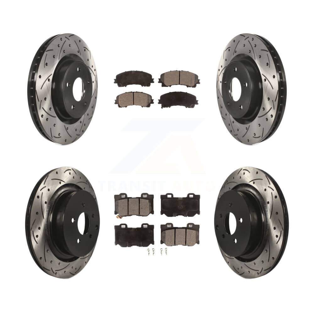 Transit Auto - KDF-101778 - Front and Rear Disc Brake Kits