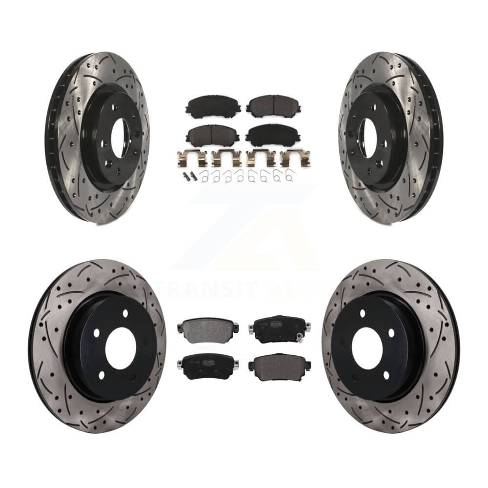 Transit Auto - KDF-101783 - Front and Rear Disc Brake Kits