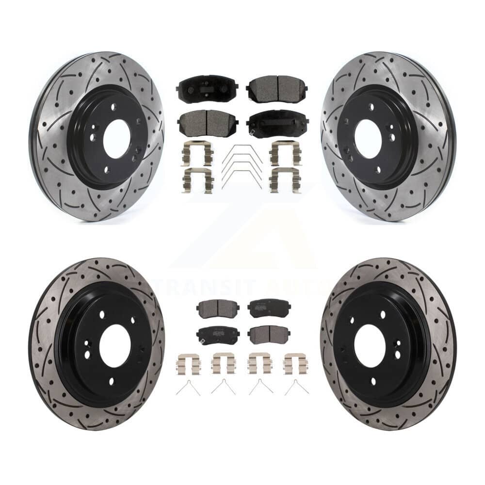 Transit Auto - KDF-101788 - Front and Rear Disc Brake Kits