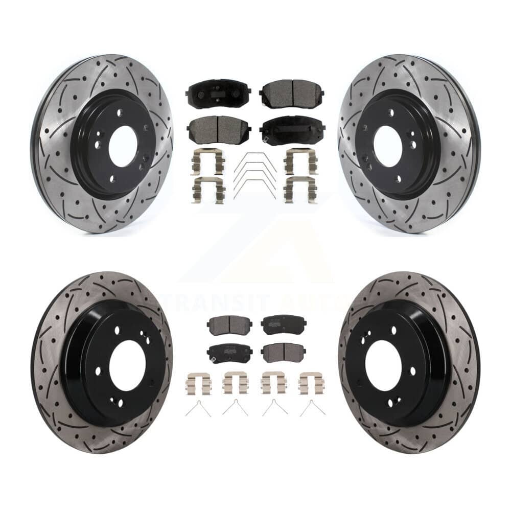 Transit Auto - KDF-101789 - Front and Rear Disc Brake Kits