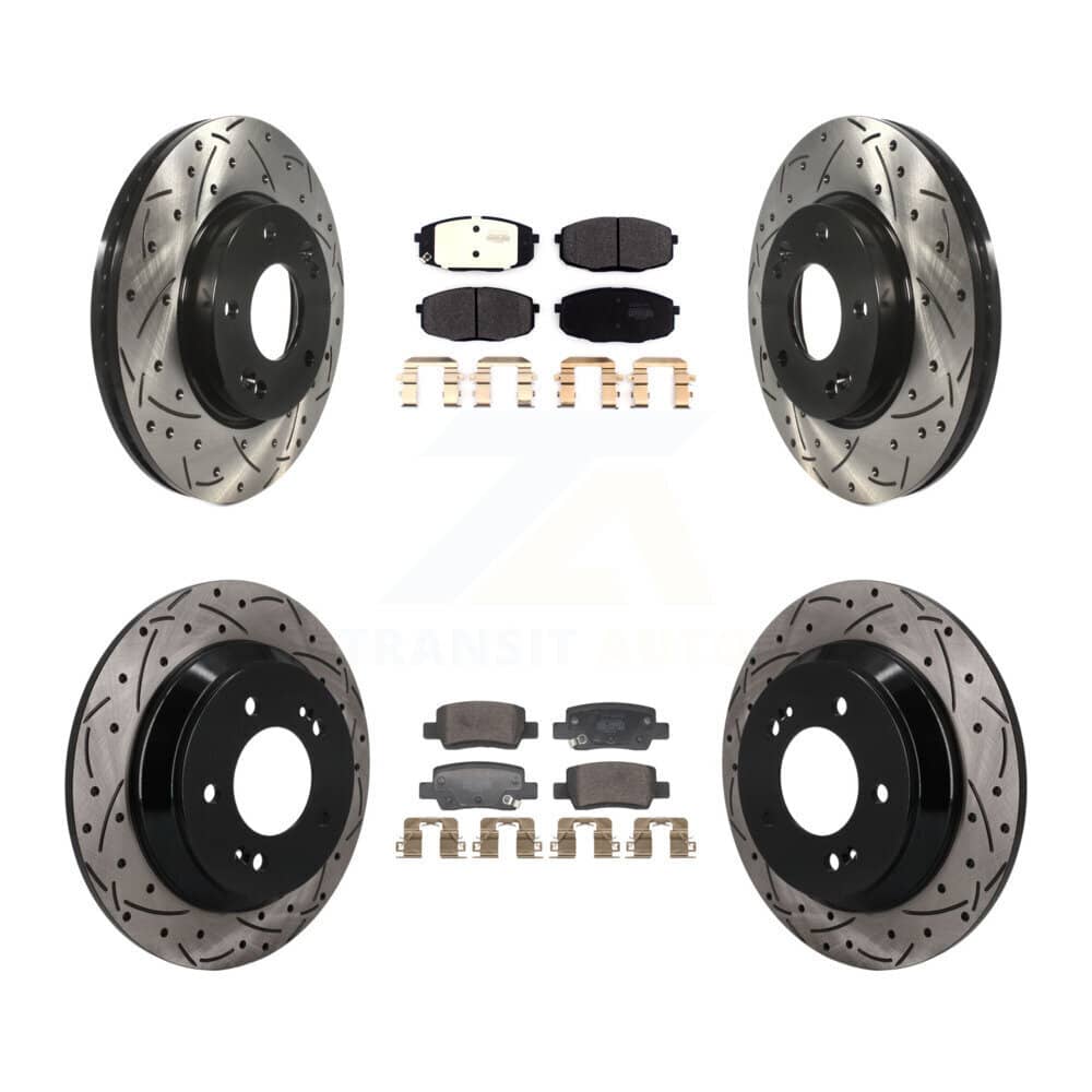Transit Auto - KDF-101792 - Front and Rear Disc Brake Kits