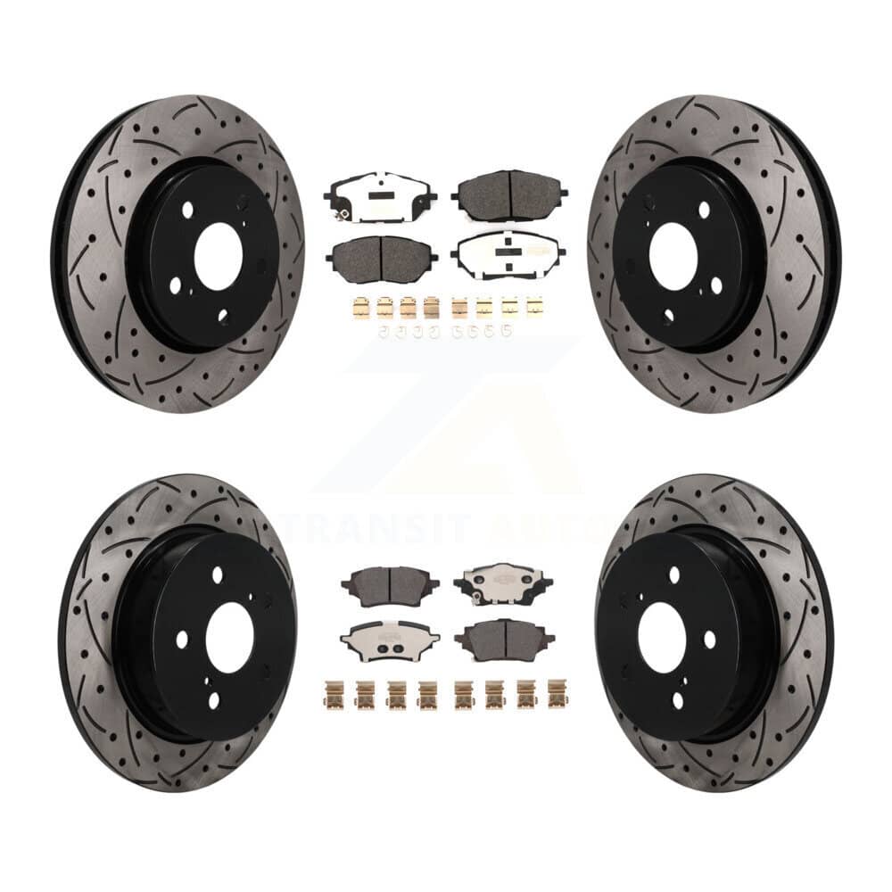 Transit Auto - KDF-101798 - Front and Rear Disc Brake Kits