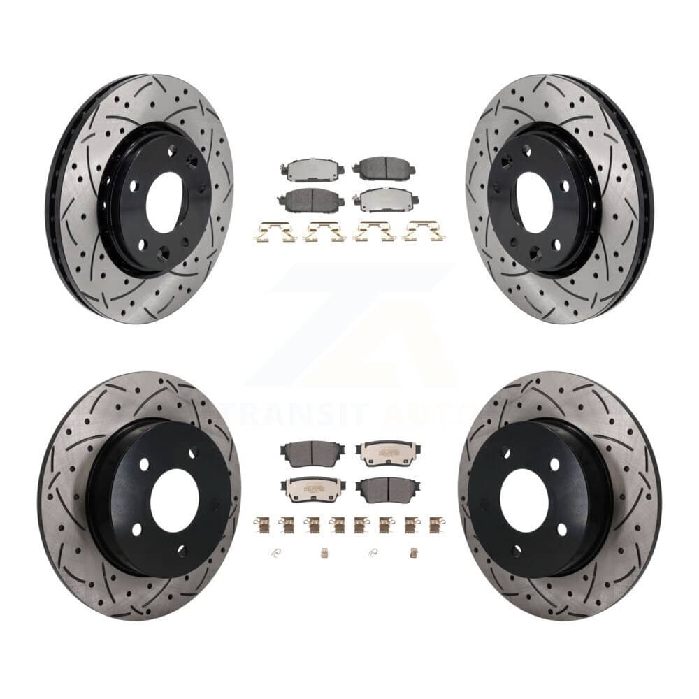 Transit Auto - KDF-101800 - Front and Rear Disc Brake Kits