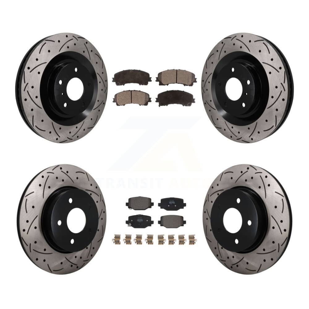 Transit Auto - KDF-101803 - Front and Rear Disc Brake Kits