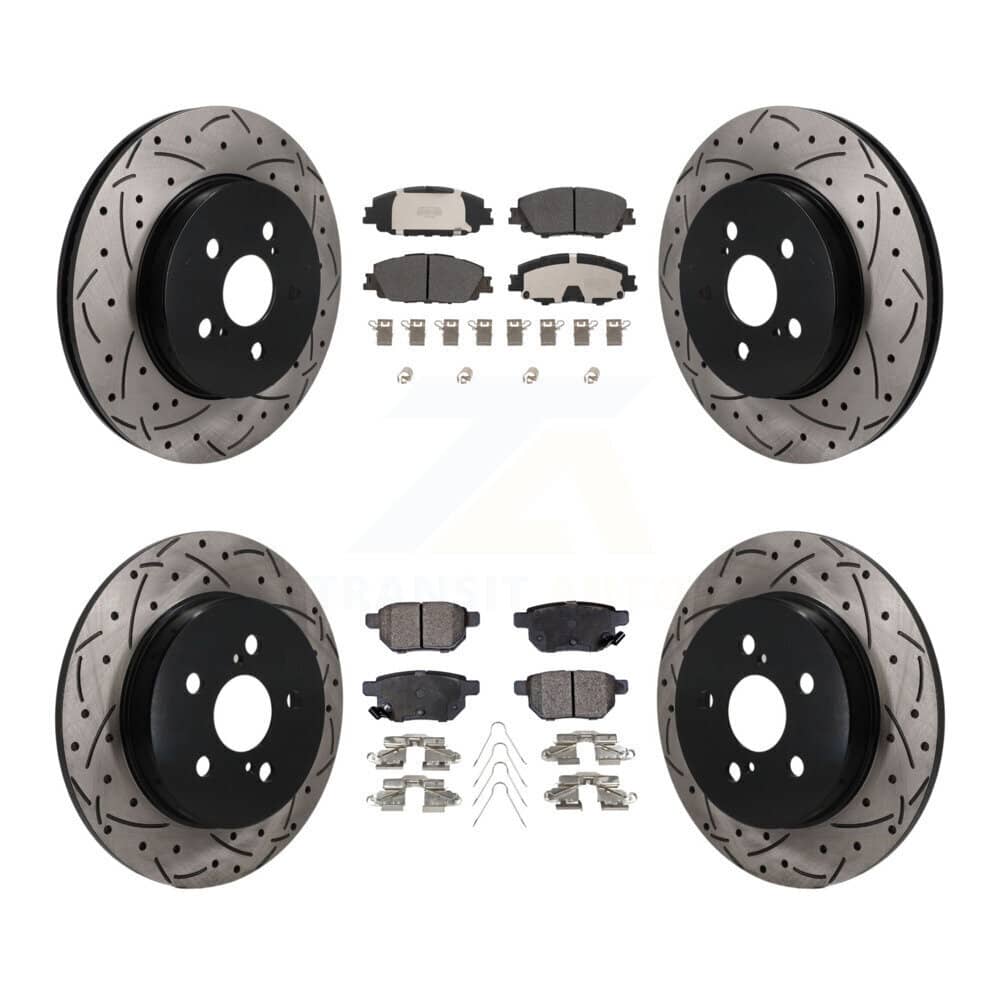 Transit Auto - KDF-101809 - Front and Rear Disc Brake Kits