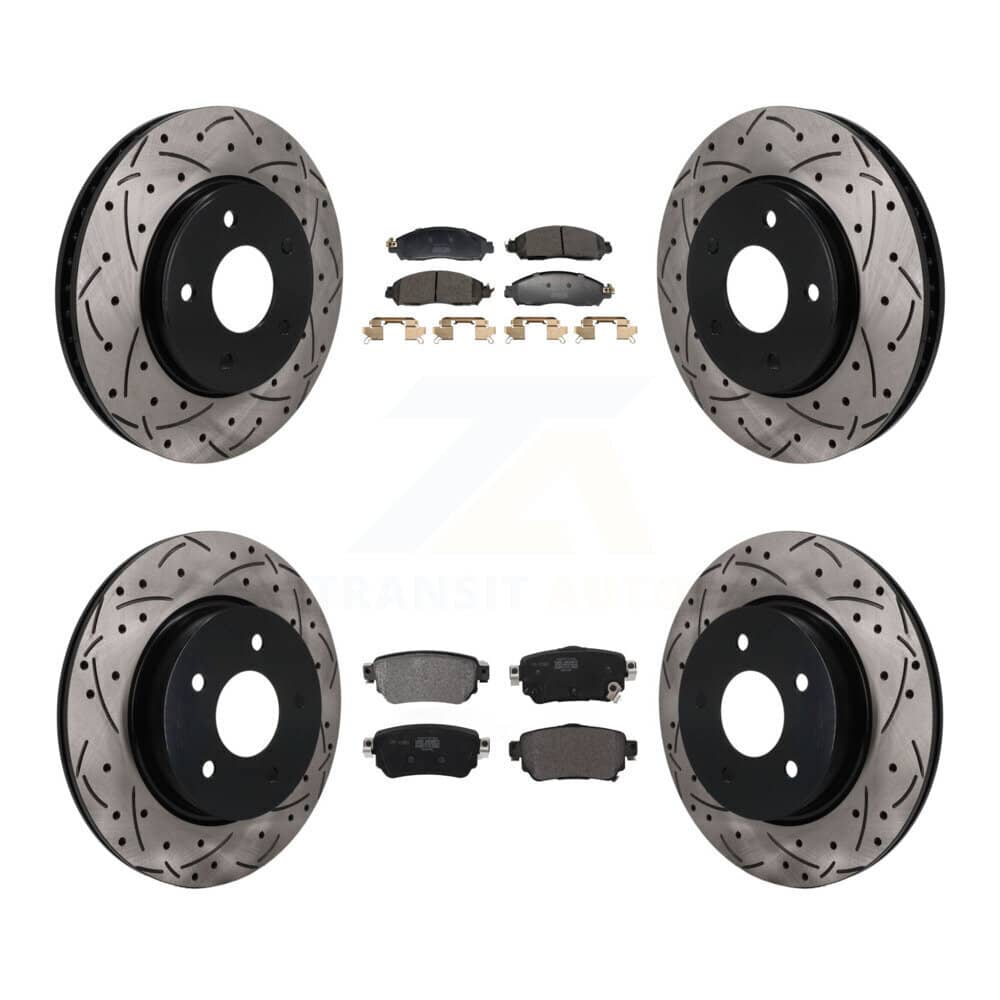 Transit Auto - KDF-101817 - Front and Rear Disc Brake Kits