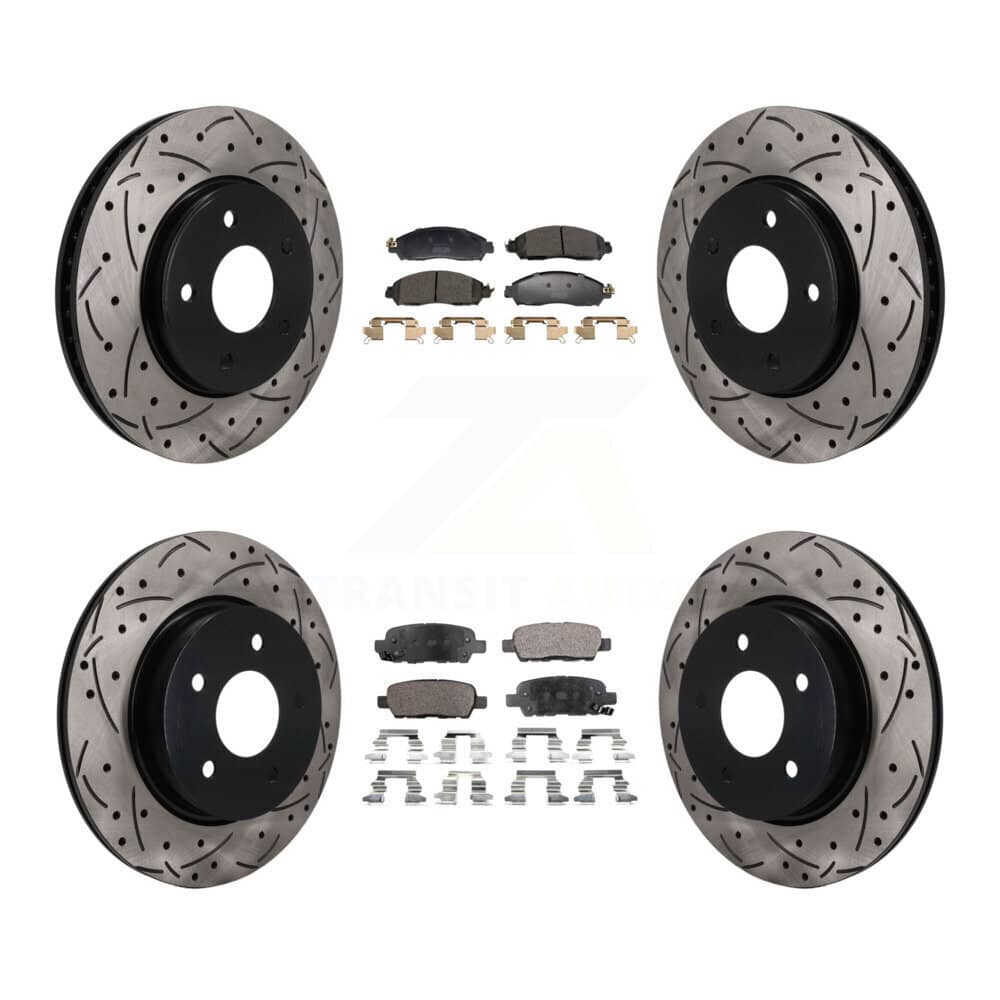 Transit Auto - KDF-101818 - Front and Rear Disc Brake Kits