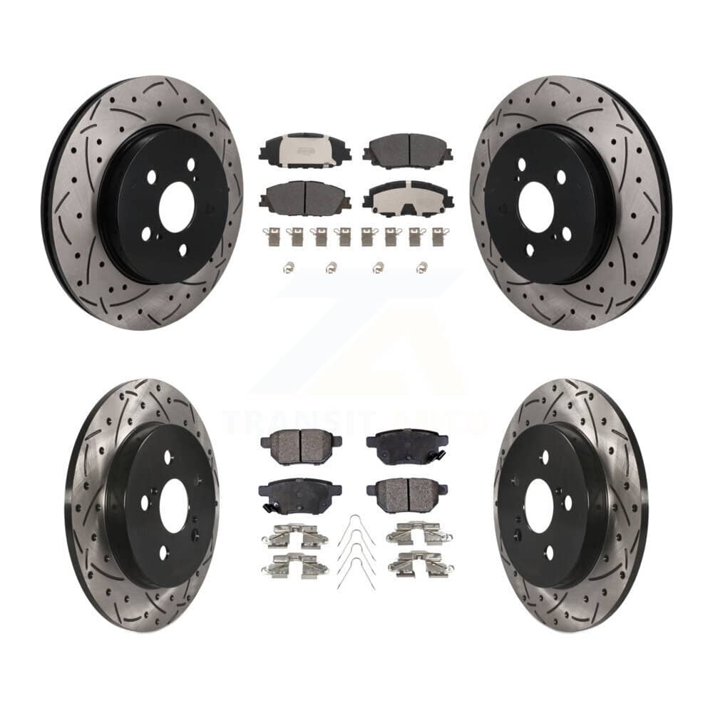 Transit Auto - KDF-101823 - Front and Rear Disc Brake Kits