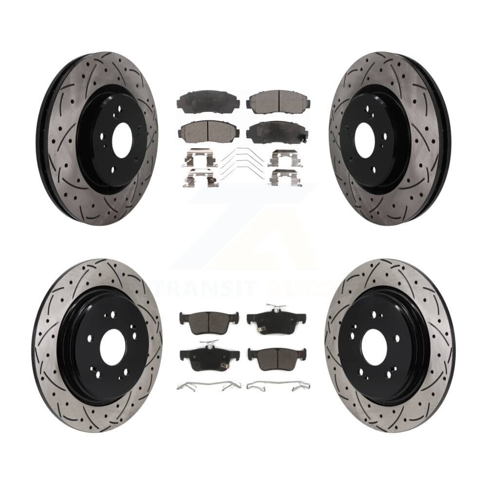 Transit Auto - KDF-101826 - Front and Rear Disc Brake Kits